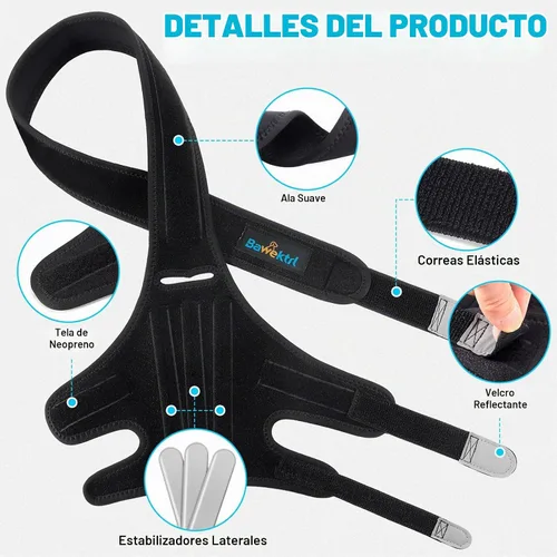 Vista 8 de Rodillera para Perro para Pata Trasera, Rodillera para Cuidado del Ligamento Cruzado para Perros, Soporte Extra ACL, Reduce el Dolor Articular
