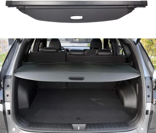 Vista 19 de Cubierta de carga para Land Rover Discovery 3 LR3 2005-2008 2009 y para Discovery 4 LR4 2010-2015 2016 Accesorios Cubierta de seguridad retráctil