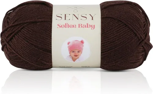 Vista 69 de Sensy Softee Hilo para Bebé, 3.5 oz, 275 yardas, Gauge 3 Light (Almendra)
