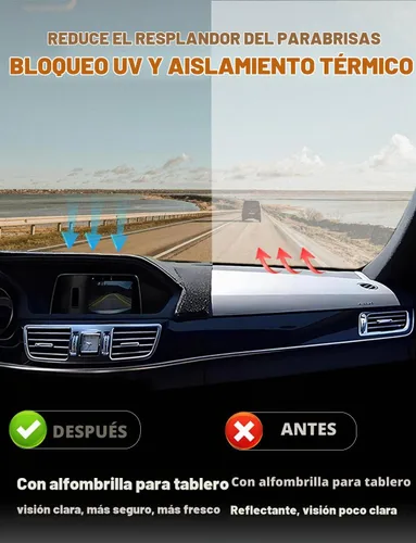 Vista 2 de Partsable Protector para tablero de automóvil, protector de tablero de almohadilla personalizado para Toyota 4Runner 2003 2004 2005 2006 2007 2008