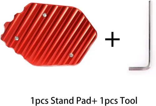 Vista 3 de KAnduo Para BMW para F850GS para F750GS para F 750 GS para F 850 GS 2016 2017 2018 2019 motocicleta CNC pie lateral placa de extensión soporte Azul