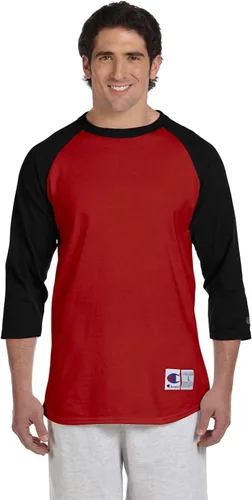 Vista 8 de Champion Camiseta de béisbol raglán para hombre