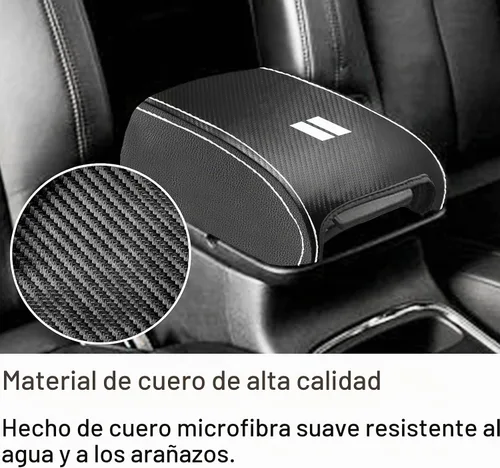 Vista 2 de YOSRTER Accesorios para Dodge Durango 2011-2018 2019 2020 Funda para reposabrazos de consola central, caja interior, decoración de reposabrazos