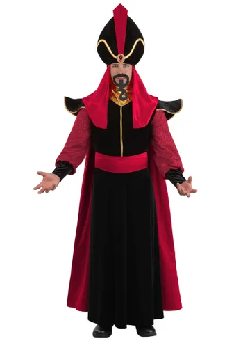 Vista 7 de Disfraz de Jafar de Aladdín de Disney para Hombre Multicolor