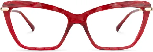 Vista 37 de Zeelool Gafas de bloqueo de luz azul ojo de gato de cristal para mujer Juliet VFP0270