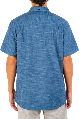 Vista 2 de Hurley One Only - Camisa de manga corta abotonada para hombre
