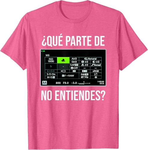 Vista 28 de ¿Qué Parte de la cámara no entiendes? Camiseta