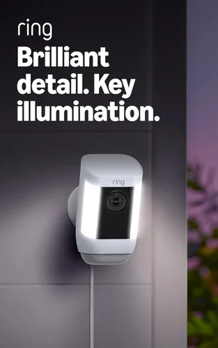 Vista 8 de [Usado] Ring Spotlight Cam Pro, Batería Detección de movimiento 3D, conversación bidireccional con Audio+ y Wi-Fi de doble banda (versión 2022)