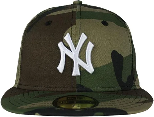 Vista 3 de New Era New York Yankees Basic 59Fifty - Gorra ajustada Woodland Camo 11941964