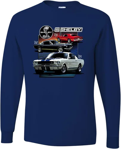 Vista 10 de Shelby '65 '66 '69 Powered by Ford Motors - Mangas largas oficiales para hombre