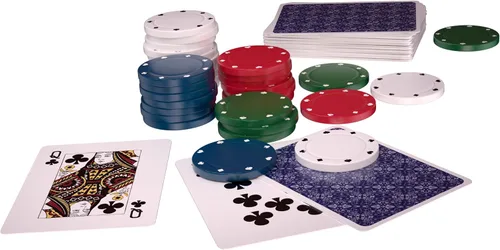 Vista 4 de Set de póker de 200 piezas en estuche de aluminio (los estilos pueden variar)