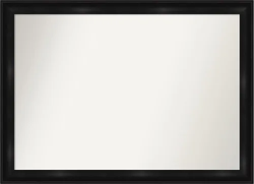 Vista 63 de Amanti Art Espejo personalizado, gran espejo de baño estrecho, espejo de pared o espejo de tocador de baño sobre el fregadero (24 x 24 pulgadas)