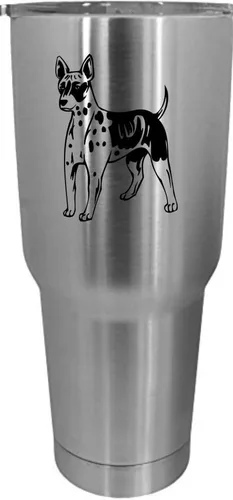 Vista 247 de Cairn Terrier - Vaso grabado con temática de perro, 30 onzas