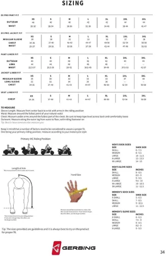 Vista 6 de Gerbing 12 V EX Pro - Chaqueta térmica para motocicleta S