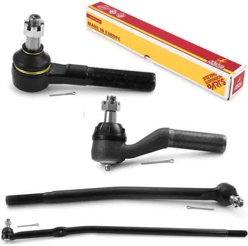 Vista 16 de Metrix Premium Chassis Parts - Kit de 4 piezas de extremos de barra de acoplamiento frontal exterior e interior compatible con Nissan Pathfinder