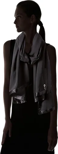 Vista 4 de Calvin Klein womens Satin Border Chiffon Scarf
