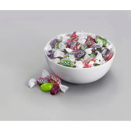 Vista 5 de JOLLY RANCHER Bolsa de dulces duros con sabor a fruta variada Zero Sugar, 6.1 onzas