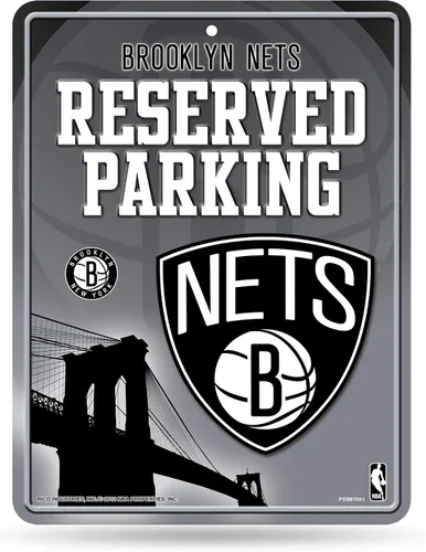 Vista 22 de Rico Industries Cartel de estacionamiento de metal de baloncesto