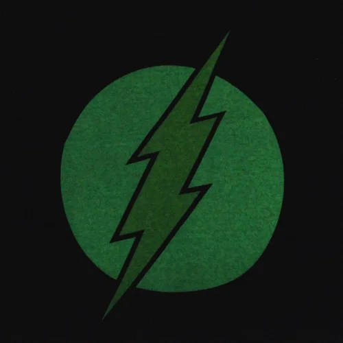 Vista 3 de DC Comics The Flash Big Boys Glow Tee