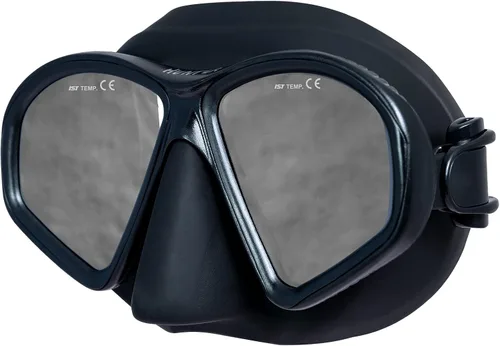 Vista 9 de IST MP203 Hunter Twin Tinted Lens Low Volume Buceo Snorkeling Máscara de Pesca Submarina