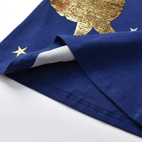 Vista 5 de DXTON Vestidos de tutú de manga larga para niñas pequeñas de invierno para niñas de 2 a 8 años