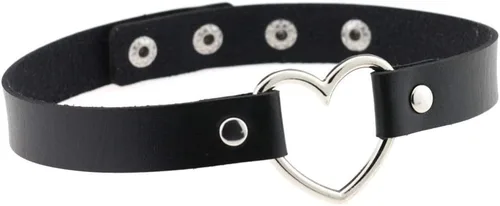 Vista 2 de Gargantilla ajustable para mujeres y niñas, gargantilla punk rock