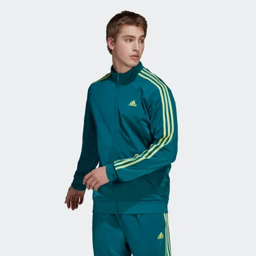 Vista 2 de adidas Chaqueta deportiva Essentials de 3 rayas para hombre