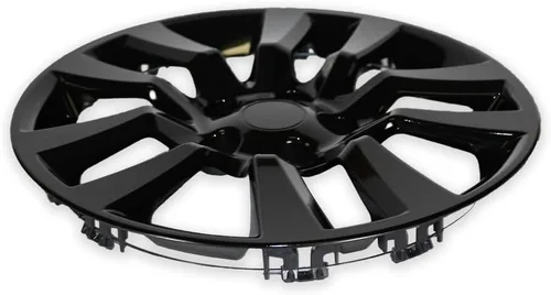 Vista 8 de Juego de 4 ruedas de 16" 10 radios negro brillante para Nissan Altima 2013-2018 - Negro brillante Brillo negro