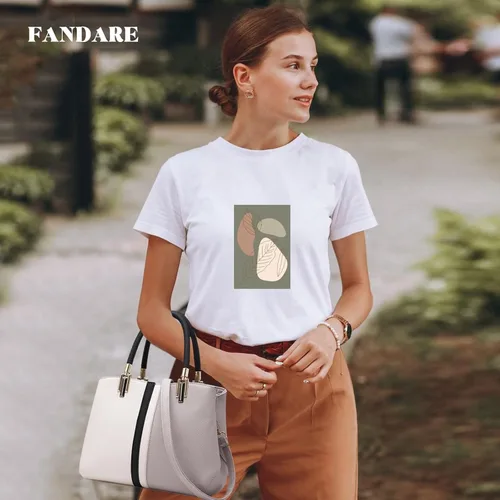 Vista 2 de FANDARE Elegante bolso de mano para mujer, impermeable, de piel sintética