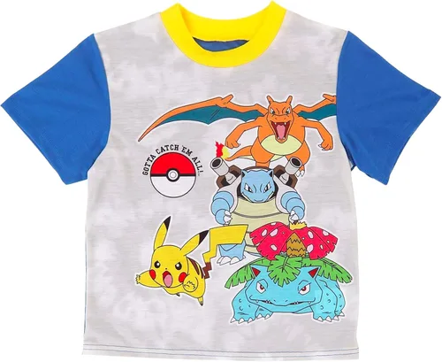 Vista 2 de Pokemon Conjunto de pijama para niños