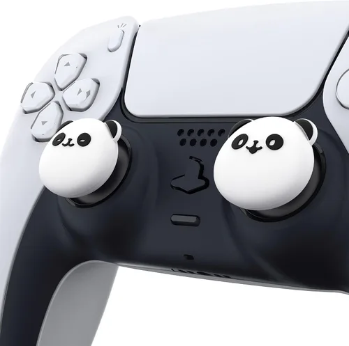 Vista 3 de PlayVital Cute Thumb Grip Caps for ps54 Controller, Silicone Analog Stick Cover for Xbox Series XS, Thumbstick Caps for Switch Pro Controller