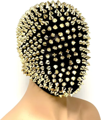 Vista 7 de Máscara de calavera con diamantes de imitación Steampunk para disfraz de fiesta de disfraces