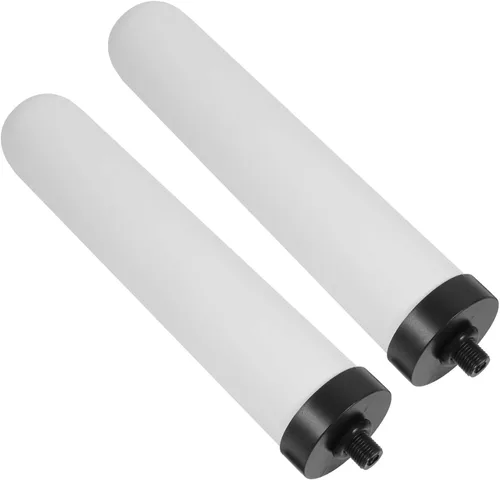 Vista 7 de Filtros de agua de cerámica de repuesto de 10 pulgadas para cocina, filtro de encimera de 4 etapas, cartucho de vela lavable y filtración