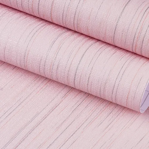 Vista 18 de FunStick Papel tapiz grueso de color gris para despegar y pegar, papel tapiz texturizado de tela sintética, papel de contacto de tela gris