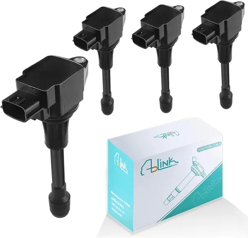 Vista 10 de Paquete de bobinas de encendido UF349 22401-8H515 Bujías para Infiniti I35 QX4 (3.5L 4.0L) para Nissan NV1500 NV3500 2012-2019, NV2500 2012-2020