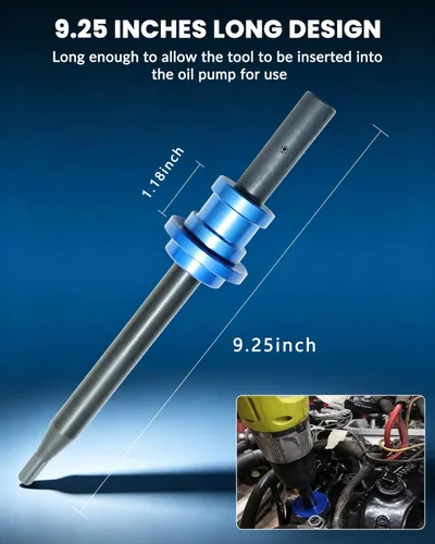 Vista 4 de Herramienta de imprimación de bomba de aceite DPTOOL para GM Chevy V6 V8 SBC 350 BBC 454 Bloque pequeño y grande
