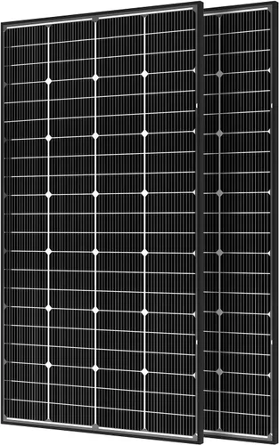 Vista 11 de JJN Panel solar de 100 W, paneles solares de 12 voltios de alta eficiencia tipo N 16BB, módulo de carga fotovoltaica de alta tasa de conversión