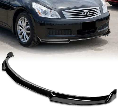 Vista 7 de EPARTS - Parasol de fibra de carbono real para parabrisas trasero, alerón compatible con Infiniti G35/G37 Sedan 2007-2009 solo (pintado negro)