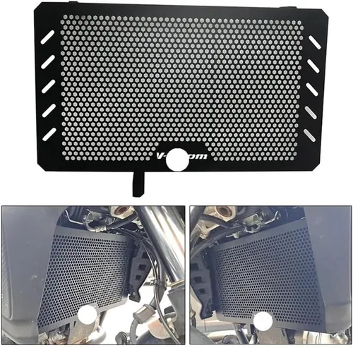 Vista 2 de Radiator Grille Guard for Suzuki V-Strom DL650 VSTROM DL 650 VSTROM650 2013-2019 Motorcycle Radiator Grille Guard Protector Grill Cover Protection
