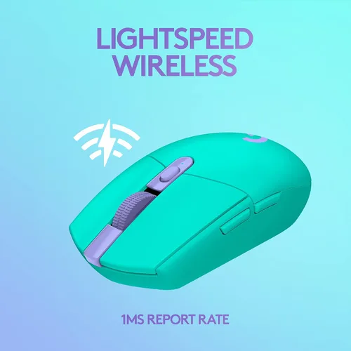 Vista 3 de Logitech G Mouse inalámbrico para juegos 305 LIGHTSPEED sensor Hero 12K 12000 DPI ligero 6 botones programables duración de la batería de 250 horas