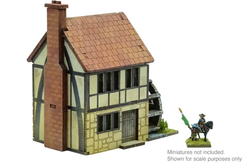 Vista 2 de Warlord Games Pike & Shotte Epic Battles Village Scenery Pack Mesa Militar Wargaming Kit de modelo de plástico 218810002