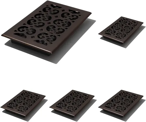 Vista 41 de Decor Grates Registro de suelo SPH210-RB, 2x10, acabado bronce frotado