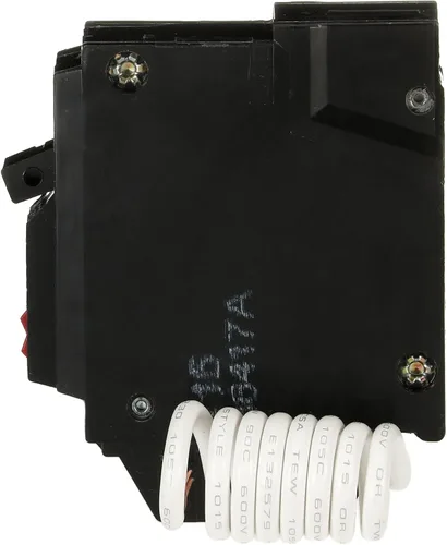 Vista 4 de ABB Q-Line® THQL1115GFTP 15A Interruptor de circuito de falla a tierra • Disyuntor de falla a tierra de 15 amperios unipolar de 120 VCA