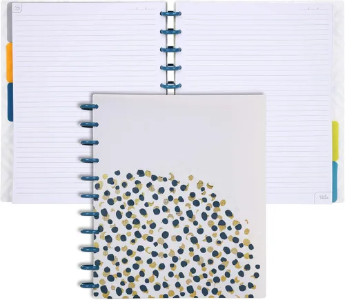 Vista 135 de Talia - Cuadernos de notas con tapas, planificador, personalizables, (Rosa de los 90, Junior (5.5 pulgadas x 8.5 pulgadas))