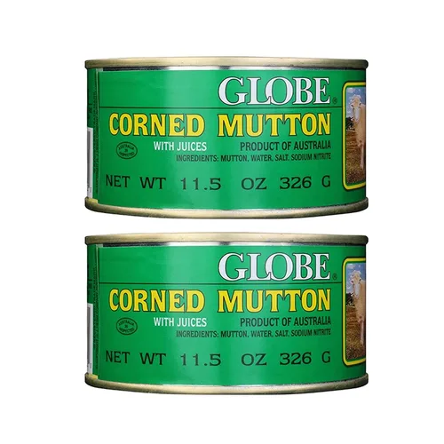 Vista 3 de El cordero en conserva con jugos (paquete de 2 x 11.5 onzas) Halal Corned Mutton es delicioso y es una gran comida Importado de Australia #1