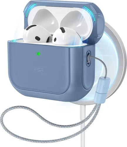 Vista 21 de ESR Funda para AirPods Pro 3, compatible con AirPods Pro de 3ª generación (2025), compatible con MagSafe, cubierta de protección completa contra