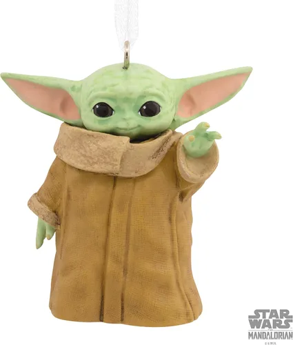 Vista 6 de Hallmark Star Wars: The Mandalorian Grogu - Adorno navideño