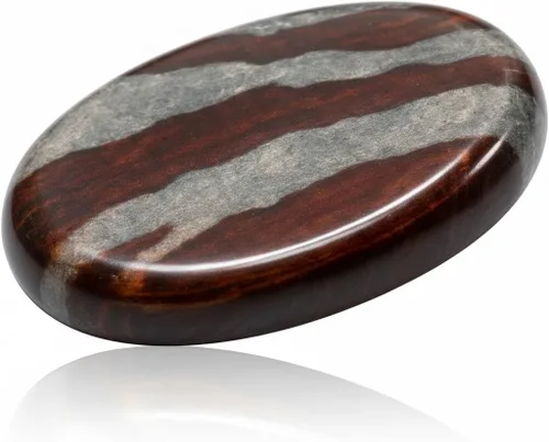 Vista 36 de GEMSCITE Piedras antiestrés del pulgar metafísicas con gemas preciosas para sanación con cristales Reiki, para hombres y mujeres, regalo Feng Shui
