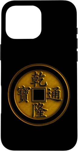 Vista 19 de iPhone 12/12 Pro I Ching Coin Chinese Lucky Charm Fortune Success Money Magic Case