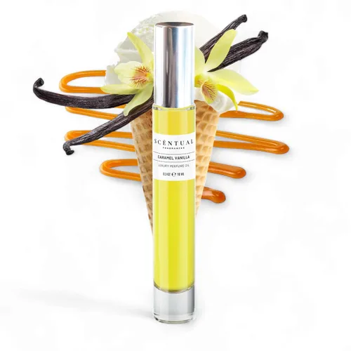 Vista 10 de Scentual Fragrances, Aceite de perfume de lujo, ultra concentrado para mujeres, aceite de fragancia roll-on de larga duración, mini perfume de viaje